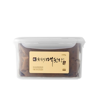 [한국맥꾸룸]황금빛맥된장2.4kg
