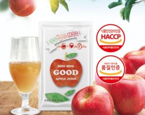 [싱싱참조은 사과즙] 사과100% 100ml X 30포 HACCP인증 어린이기호식품