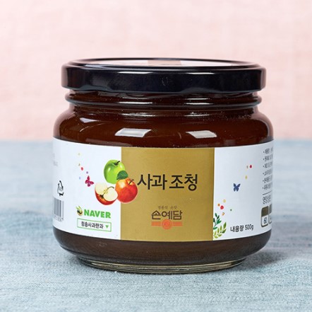 사과조청 500g - 청송사과한과